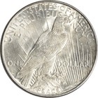 1923 D Us Peace Silver Dollar  1 - Au