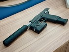 Socom Mk23 C Metal Gear Solider Snake Gun 3d Printed Prop Gun Cosplay Lifesize
