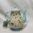 Pioneer Woman Kari 2 7 Quart Stoneware Tea Pot Or Pitcher 10 5    Tall With Tags