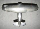 Vintage Airplane  lindberg  Autmobile Radiator Cap Hood Ornament