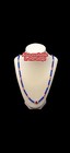 Olokun 8 Strand Beaded Kumihimo Eleke   Collar Santeria Lucumi Ifa Yoruba