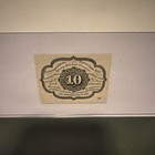 10 Cents 1862-63 Us Fractional Currency First Issue Unc 