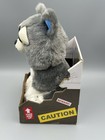 Feisty Pets Husky Dog Wolf Plush Animal 9  Sammy Suckerpunch Nwot 2015 In Box
