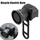 1pc Mini Electronic Bicycle Horn Usb Rechargeable Waterproof Bike Bell - New