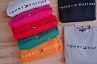 Nwt Men s Tommy Hilfiger Crew Neck Essential Logo Pullover Sweater Sweatshirt