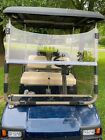 Folding Polycarbonate Tinted Windshield For 1982-2000 5 Club Car Ds Golf Cart