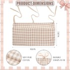 Gingham Crib Hanging Organizer Gingham Diaper Bag Organizer Playpen Organizer   