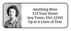 Custom Printed Personalized Your Photo Logo Graphic Glossy Return Address Labels
