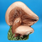 1970s Mushrooms Wall Art Brown Green Kitsch Toadstool Kitchen Ceramic Art