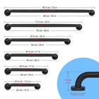 Supregear Grab Bars For Wall  Bathroom Shower Handle Seniors  1 16 Inch