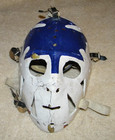 Vintage Full Size Fiberglass Hockey Goalie Mask unique Original Design   Crafted