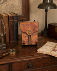 Swedish Mauser Pattern Ammo Pouch Leather Cartridge Pouch Vintage