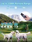 Remote Dog Training Collar For 2 Dogs  3300ft Waterproof Rechargeable