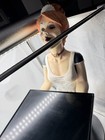 Bombay Company Emma The French Maid Statue Side Table 35  Tall  2000 