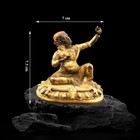 Himalayan Nepalese Tibetan Antique Gilt Bronze Virupa Statue Figure Sculpture