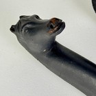 Antique Wooden Hand Carved Pair Of Americana Horse Head Barn Bridle Hooks