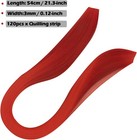 120pcs Quilling Strips Origami Paper For Art Diy Hand Craft  3mm Width 54cm Leng