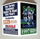 1997 Seattle Seahawks Schedule  Warren Moon  Walter Jones  Cortez Kennedy Hofers