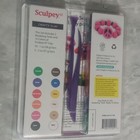New Sculpey Crafty   Oven Bake Clay Variety Pack 12-colors 2-tools Sealed