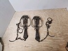 Lot Of  2  Vintage  1 Victor Oneida Stop-loss Long-spring Trap   Large Pan