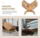 Wooden Quran Holder Bible Stand Prayer Book Display Reading Stand - Folding B   