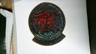 Military Patch Vintage Us Air Force Unsure Man On Horse  spirit 