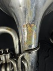  vintage  Conn Eb  painted Lady  Silver-plated 3-valve Tuba  1971 