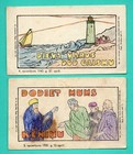 Latvia Lettland Lot Of 5 Vintage Drawing 354