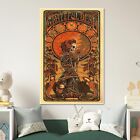 Grateful Dead - Astrology Bears - Skeleton And Roses Poster  24 X 36 Inches 