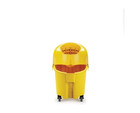 Rubbermaid Fg759088yel Wavebrake 35 Quart Wringer   Mop Bucket Combo