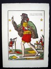 Vintage French Imagerie Pellerin D epinal Nostradamus Holiday Pochoir Cards Invk