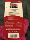 Kong Dog Cozie Elmer The Pink Elephant Medium Squeaky Plush Pet Toy