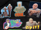 Austin Powers Stickers Series 1 Complete Set Of 13 - 1999 Die-cut Prismatic Rare