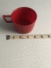 Vintage 1969 King Seeley Thermos Red No 2410 Replacement Screw Cap Cup Part Only