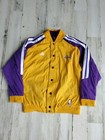 Los Angeles Adidas Lakers Reversible Boys Jacket Size Medium 