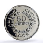 Costa Rica 50 Centimos Republic Coinage Bccr Large 50 Pf 69 Ngc Cuni Coin 1976
