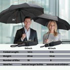 Siepasa Compact Travel Umbrella - Windproof Auto Open close  Small Folding