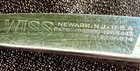 Vintage Wiss Pinking Shears Scissors Chrome Plated 9    Patents 1959190-1965443