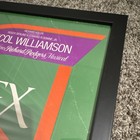 Framed  rex  Lunt-fontanne Theatre Window Card Poster Original Theater