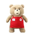 46cm Ted 2 Movie Plush Toy Teddy Bear Apron Style Soft Stuffed Animal Gift