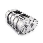 6-71 Polished Blower Roots Supercharger 3 Lobe Twisted Rotors