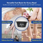 Awa Extra Large Foot Bath Basin - Sturdy Plastic Soak Tub For Soaking Feet An   