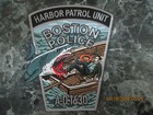 Boston Massachusetts Police Harbor Patrol Unit Patch For Display Only