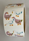 400 Duck Stickers In Roll Of 100 Modules  2  X 2    Each Sticker 1 00   Rfz0503