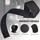 1 Pair Gym Weight Lifting Straps Non Slip Wrist Support Wrap Deadlift Fitness