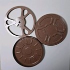 Vintage Goldberg Brothers Gb 8mm Metal Film Reel   Cannister Made In Usa