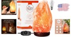 Hand-carved Himalayan Salt Lamp 8-10   With Dimmer Switch - Therapeutic Lighting
