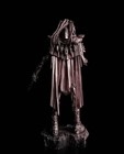 Bronze Predator King Figure Double Form 36cm Statue Handmade Fine Casting