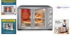 Convection Oven Stainless Steel 45l 18-slice Bake Broil Rotisserie Home