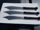 3 Dube Professional Juggling Knives - Props